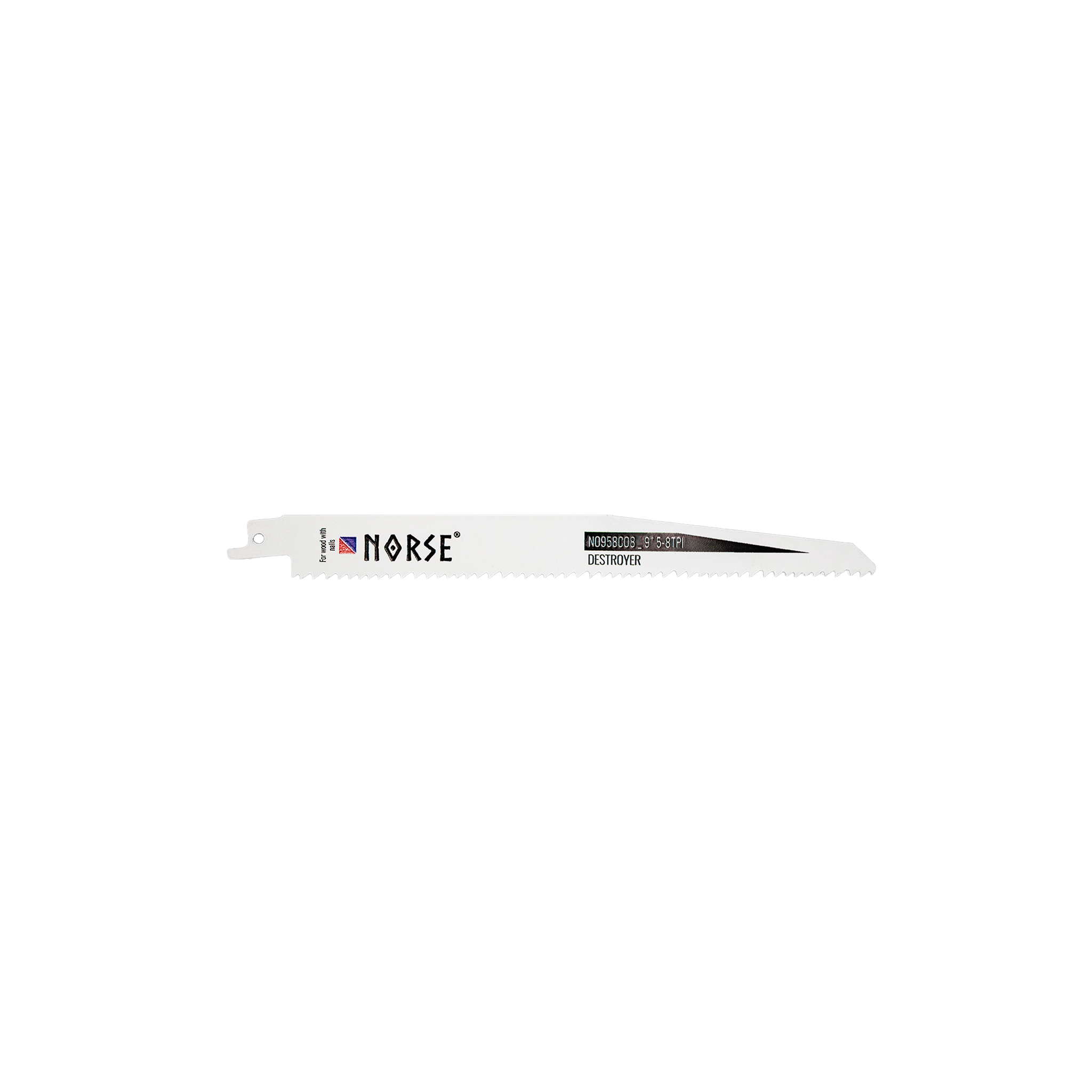 NORSE Destroyer Bajonetsavsklinge 225mm